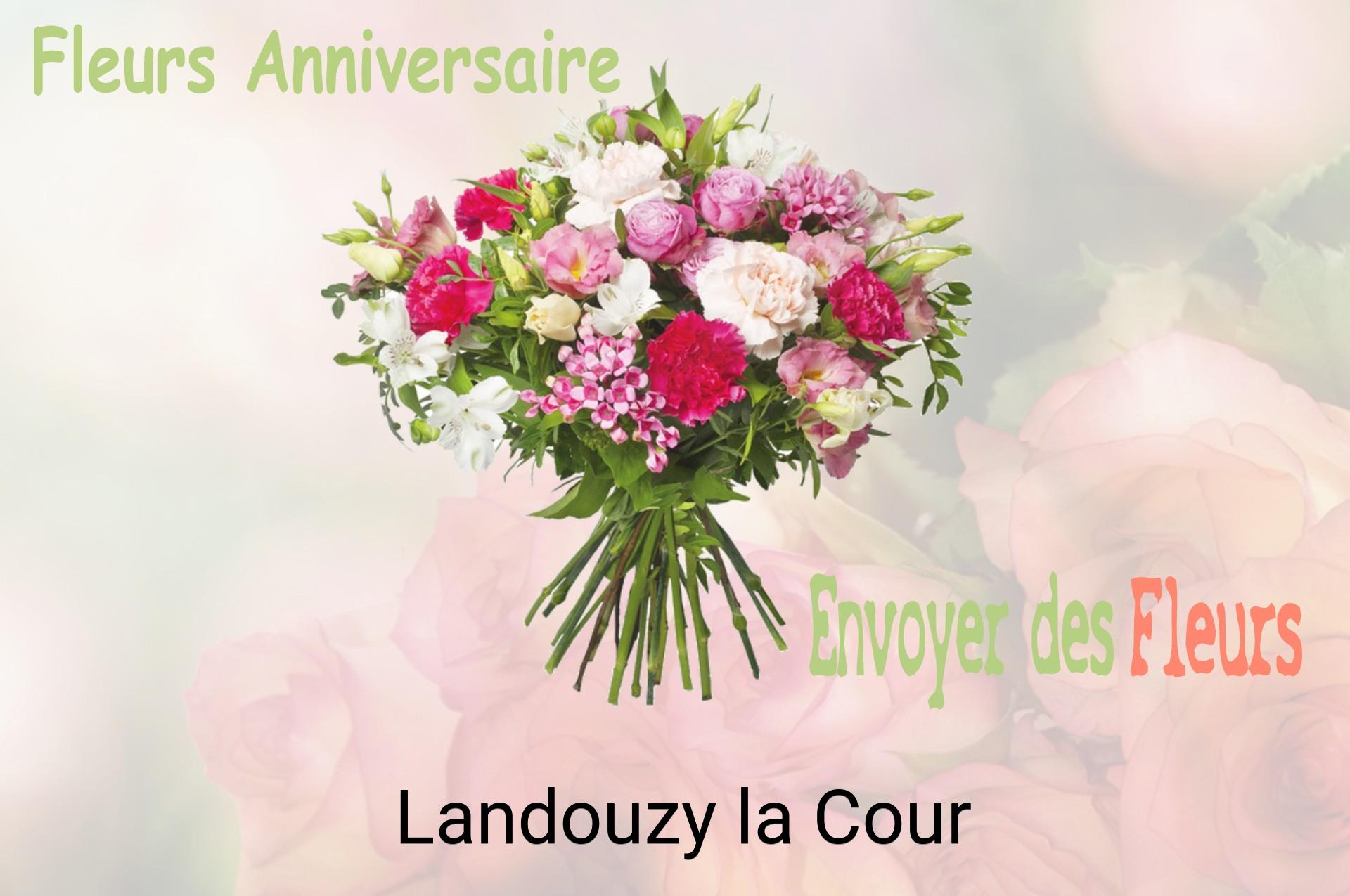 Bouquet de fleurs d’anniversaire livré à Landouzy-la-Cour